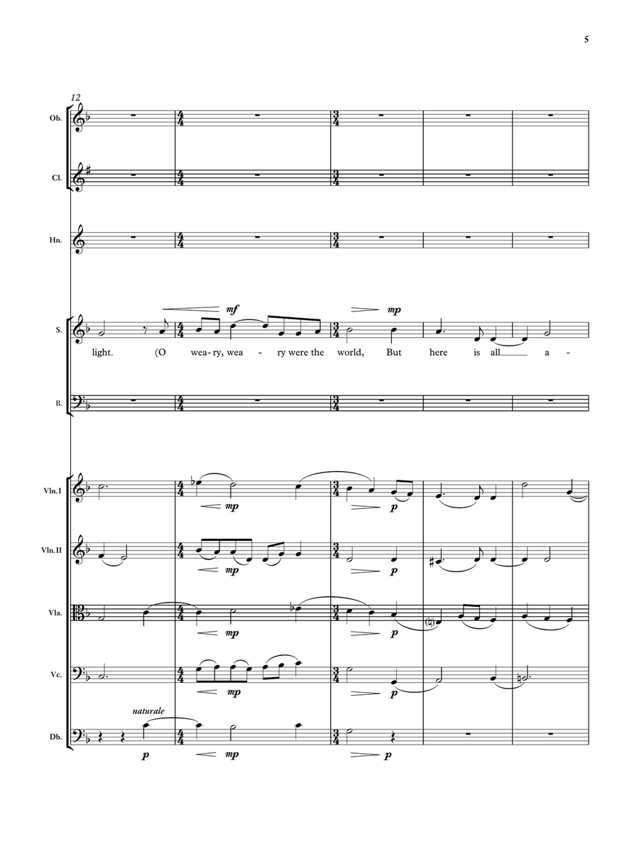 All the stars looked down 4-Part scores gallery preview page 4
