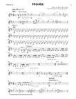 Home (arr. Mary Bichner) - Violin 2