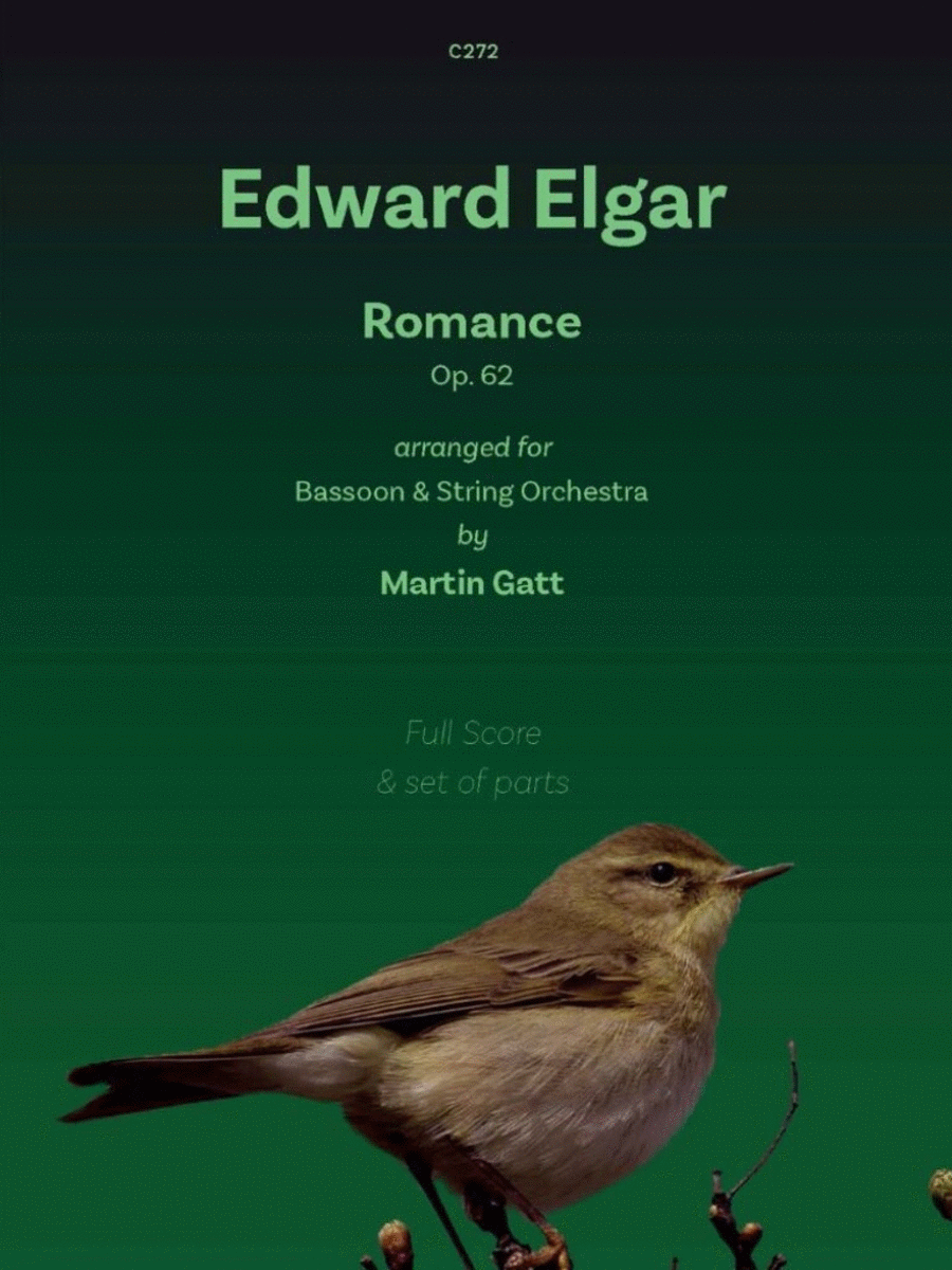 Romance Op. 62 String Orchestra scores gallery preview page 1