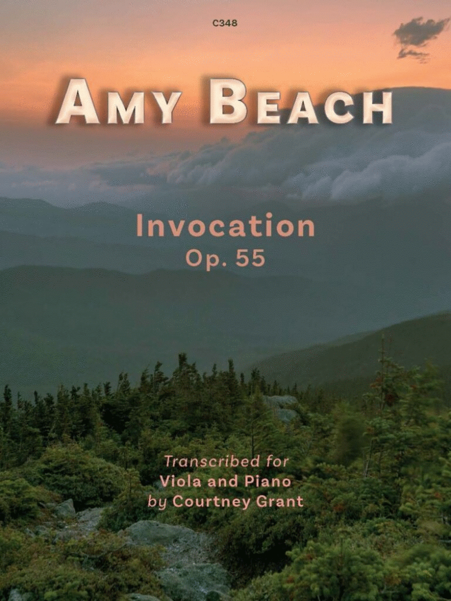 Invocation Op. 55 Piano Accompaniment scores gallery preview page 1