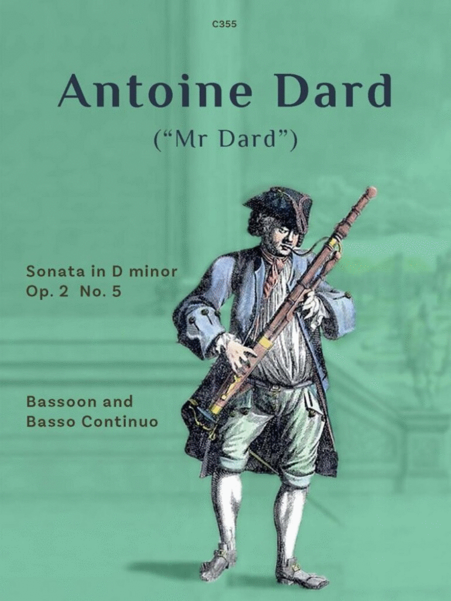Sonata in D minor Op. 2 No. 5 Bassoon scores gallery preview page 1