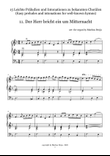 Easy Organ Preludes for Christmas - leichte Orgelpräludien | Der Herr bricht ein um Mitternacht