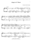 Adagio In F Minor