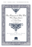 Three Responsories for Holy Week