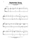 September Song