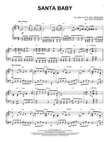 Santa Baby [Boogie Woogie version] (arr. Brent Edstrom)