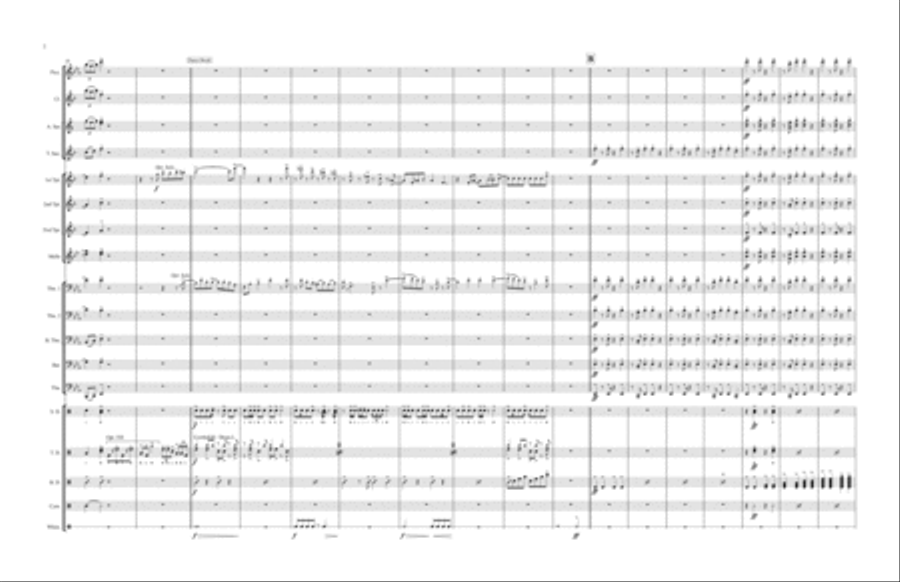 Bluey Theme Song Marching Band scores gallery preview page 2
