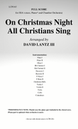 On Christmas Night All Christians Sing