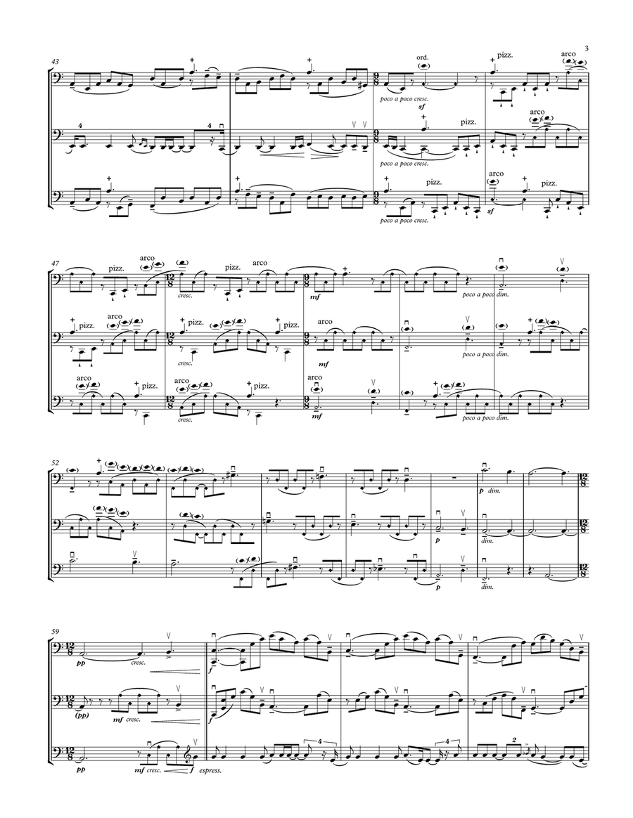 Hallelujah Hallelujah String Orchestra scores gallery preview page 3