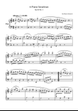 Clementi - Piano Sonatina in C Major - Op.36 No.1 - Original For Piano Solo With Fingered
