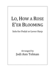 Lo, How a Rose E'er Blooming, Harp Solo