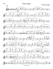 Silent Night - harmonic color arr. for Flute & Piano