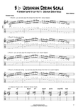 Bb Ukrainian Dorian Scale (4 Ways to Play) mini preview