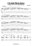 A Altered Dorian Scale (4 Ways to Play) mini preview