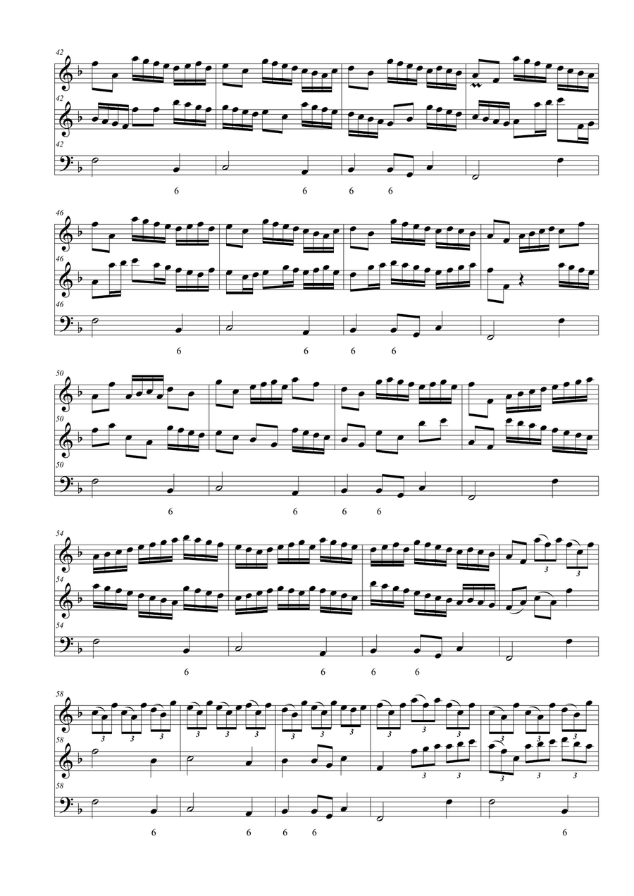 Ground after the Scotch Humour Woodwind Duet scores gallery preview page 3