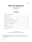 Beloved Spirituals