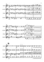 Grace Kelly Saxophone Quartet scores gallery preview page 5