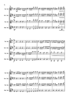 Grace Kelly Saxophone Quartet scores gallery preview page 6