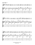 Silent Night (for Flute & Guitar) Flute scores gallery preview page 4