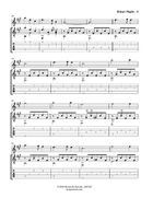Silent Night (for Flute & Guitar) Flute scores gallery preview page 5