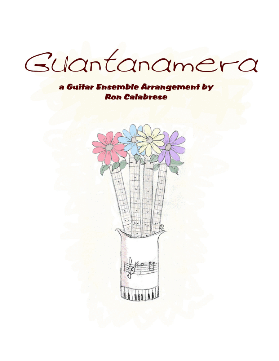 Guantanamera Guitar scores gallery preview page 1