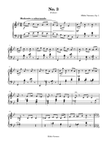 Three Short Waltzes Op. 1, No. 3 