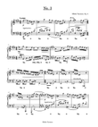 Five Études Op. 4, No. 3