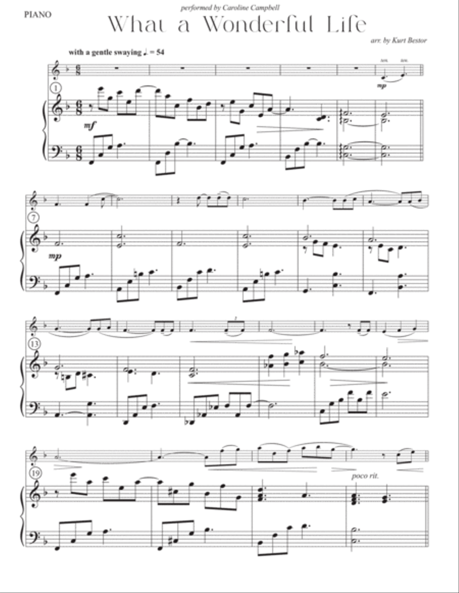 What A Wonderful World Violin Solo scores gallery preview page 2