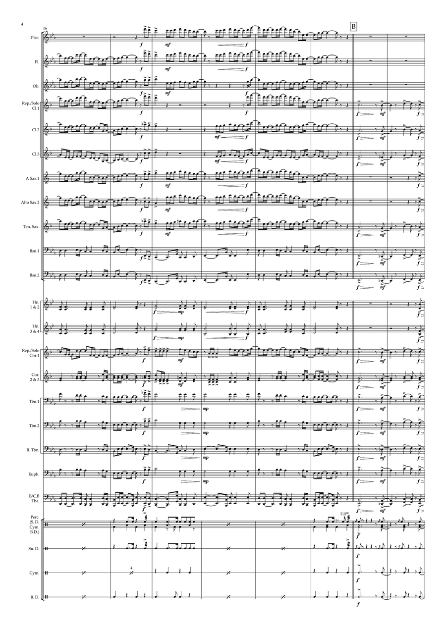 I'm Just Ken I'm Just Ken Concert Band scores gallery preview page 4