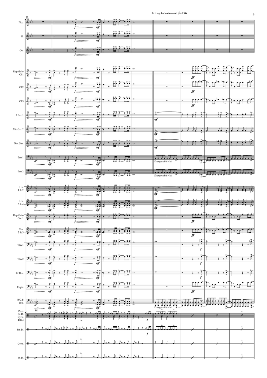 I'm Just Ken I'm Just Ken Concert Band scores gallery preview page 5