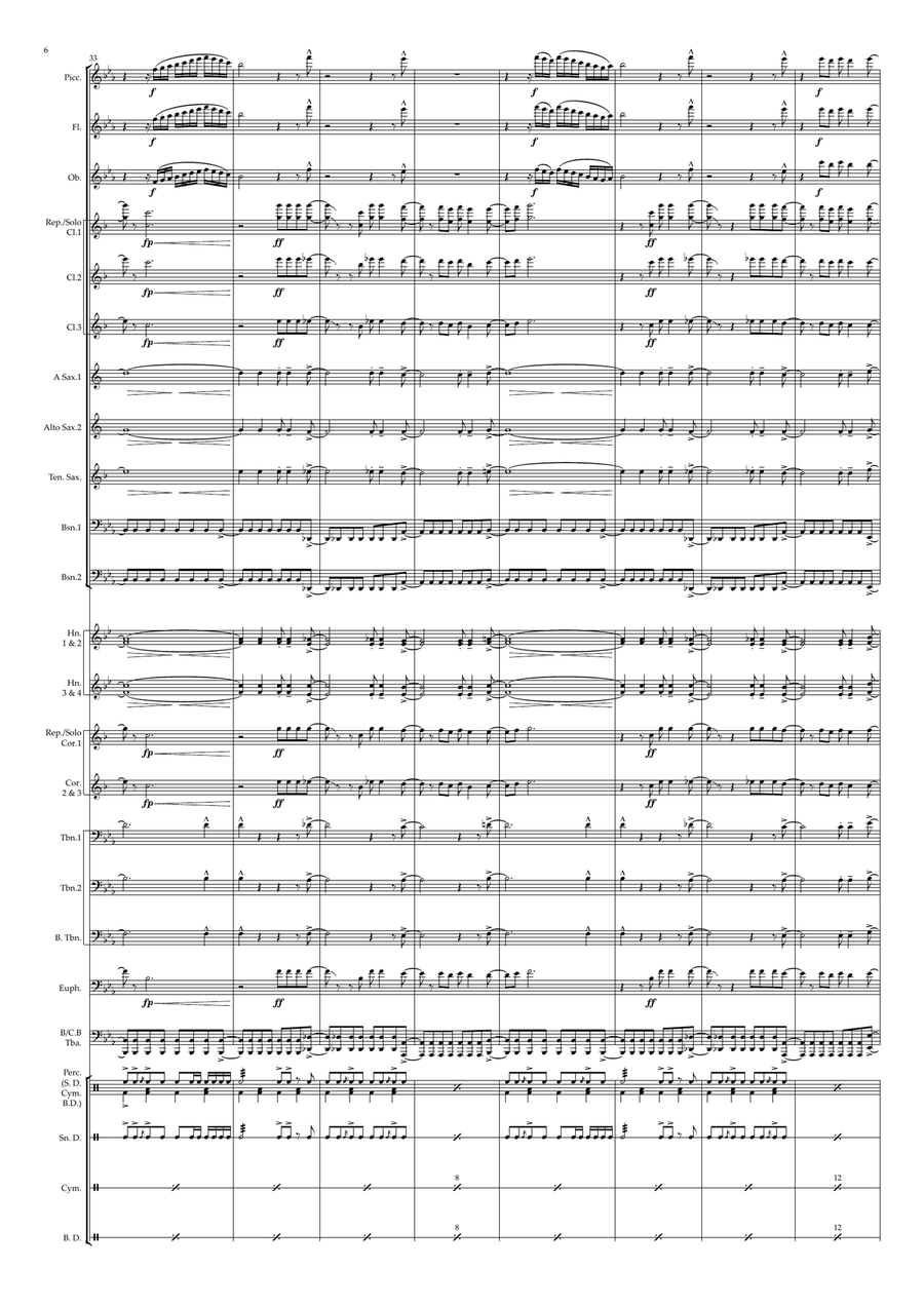 I'm Just Ken I'm Just Ken Concert Band scores gallery preview page 6