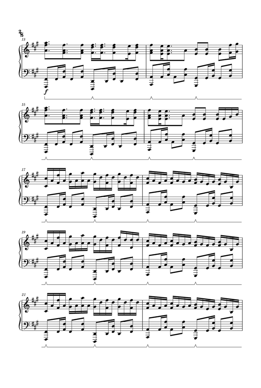 Cheap Thrills (feat. Sean Paul) Easy Piano scores gallery preview page 2