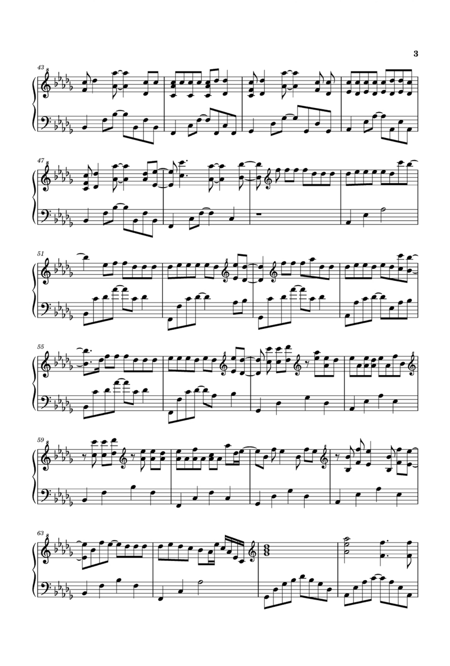 Stay Stay Easy Piano scores gallery preview page 3