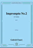 G. Fauré-Impromptu No.2,Op.31 mini preview