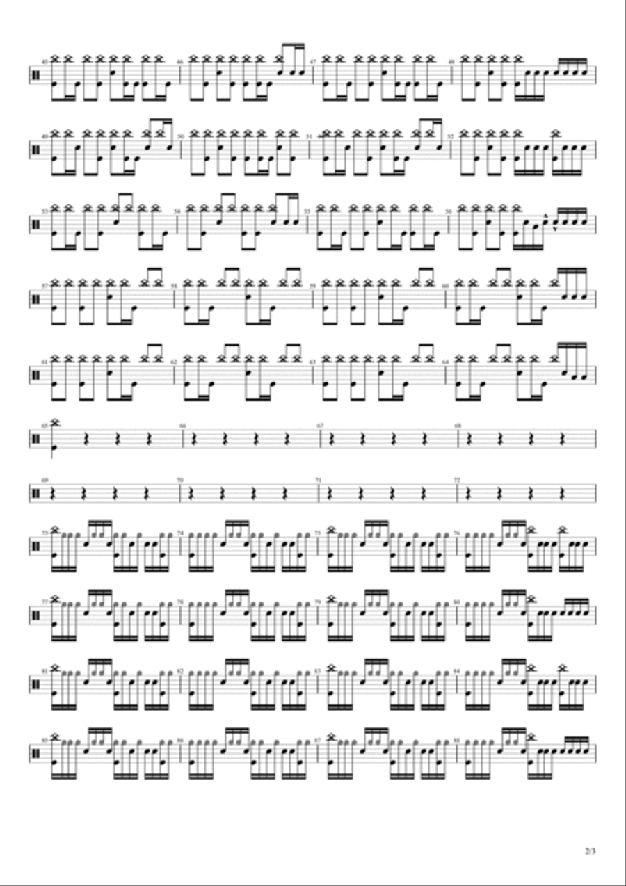 Seen It All Before Seen It All Before Drum Set scores gallery preview page 2