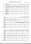 Second Fugue for Trombones