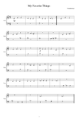 Silent Night, The First Noel, and My Favorite Things