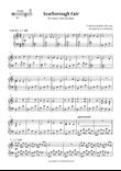 Scarborough Fair for Harp | Intermediate