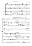 Dixit Maria - SATB
