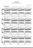 Saint-Saëns - Aquarium - From Le Carnaval des Animaux - Original With Fingered - For Piano Solo