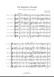 The Shepherd's Farewell, Berlioz - for flexible saxophone quartet (SATB, AATB, AAAB, AAAT, AAAT)