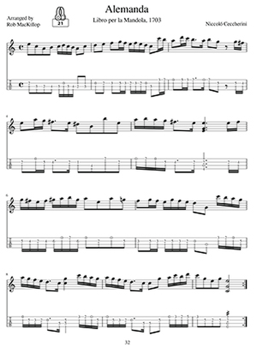 Classical Studies for Tenor Banjo Banjo scores gallery preview page 2