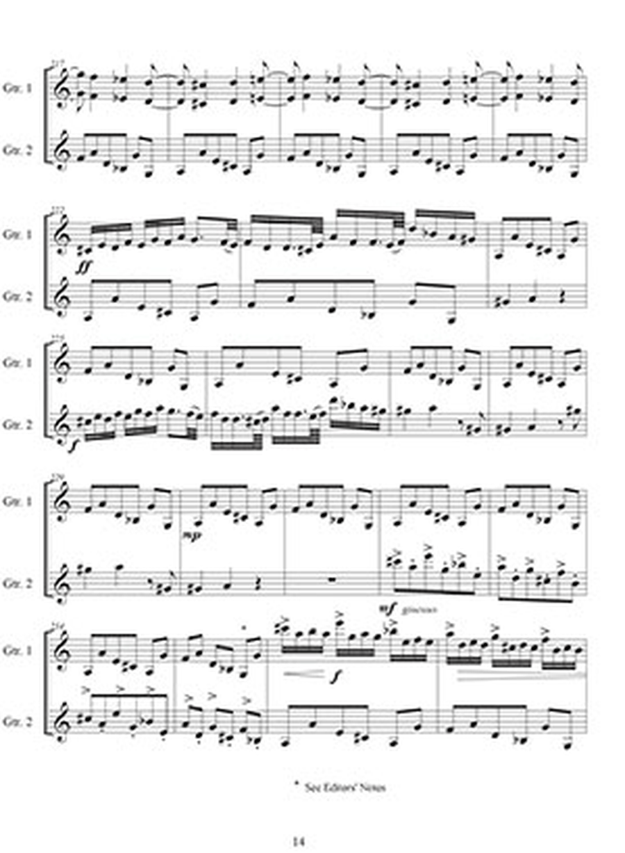 Padre Antonio Soler Fandango Acoustic Guitar scores gallery preview page 2