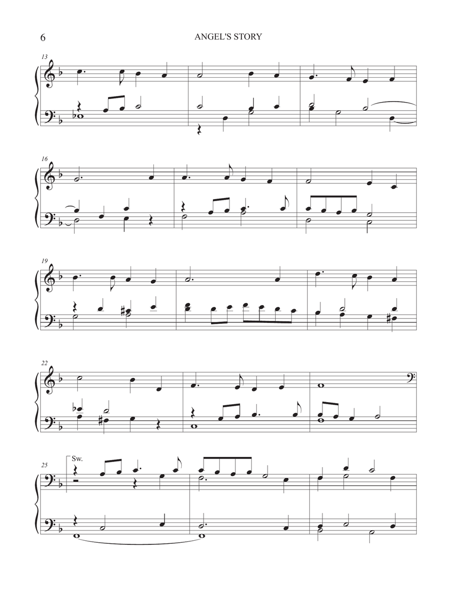 6 Easy Hymn Preludes for Organ - Set 2 Organ Solo scores gallery preview page 6