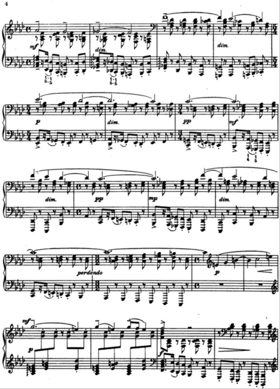 S. RACHMANINOFF ETUDE TABLEAUX № 6 