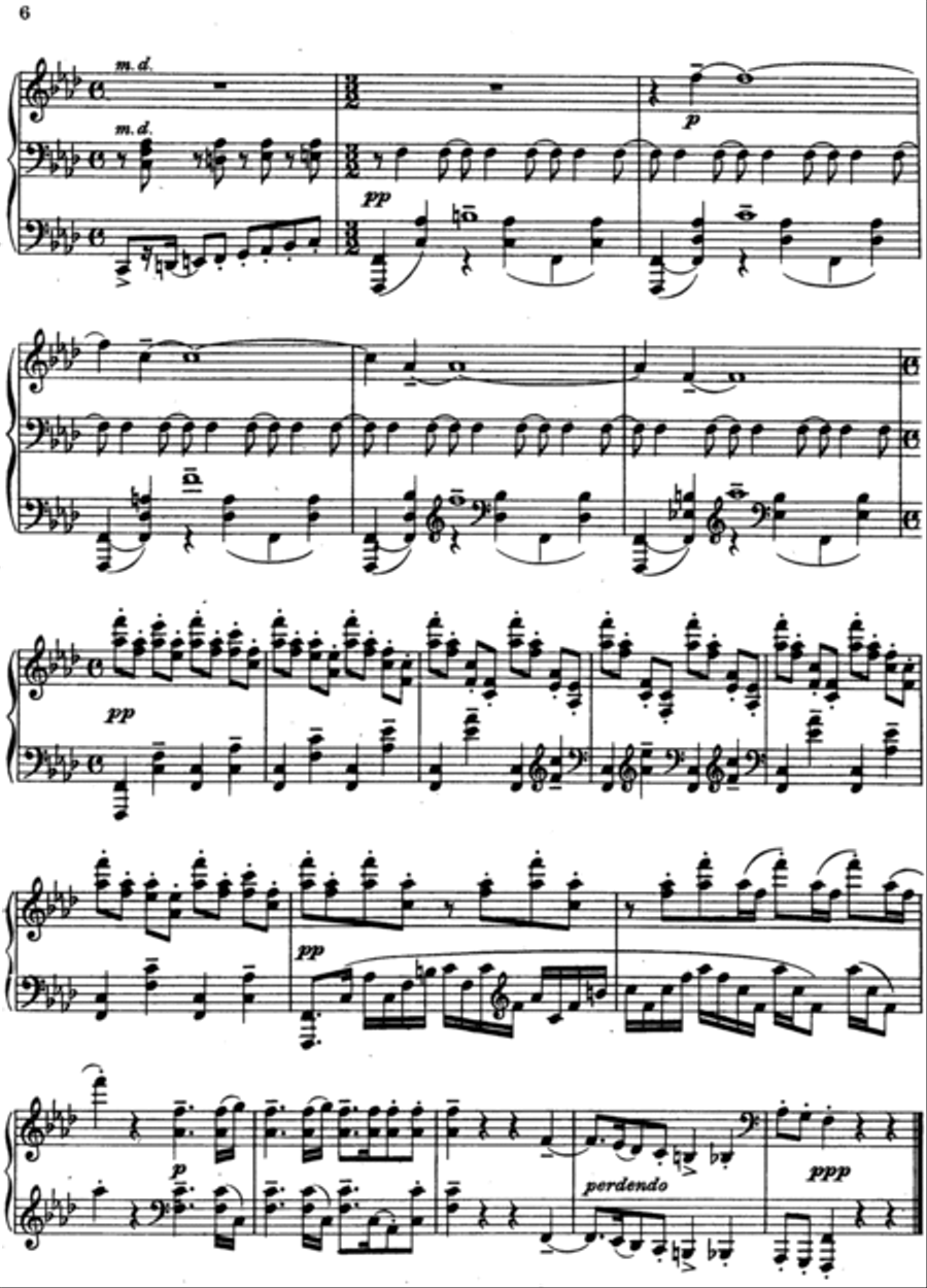 S. RACHMANINOFF ETUDE TABLEAUX № 6 