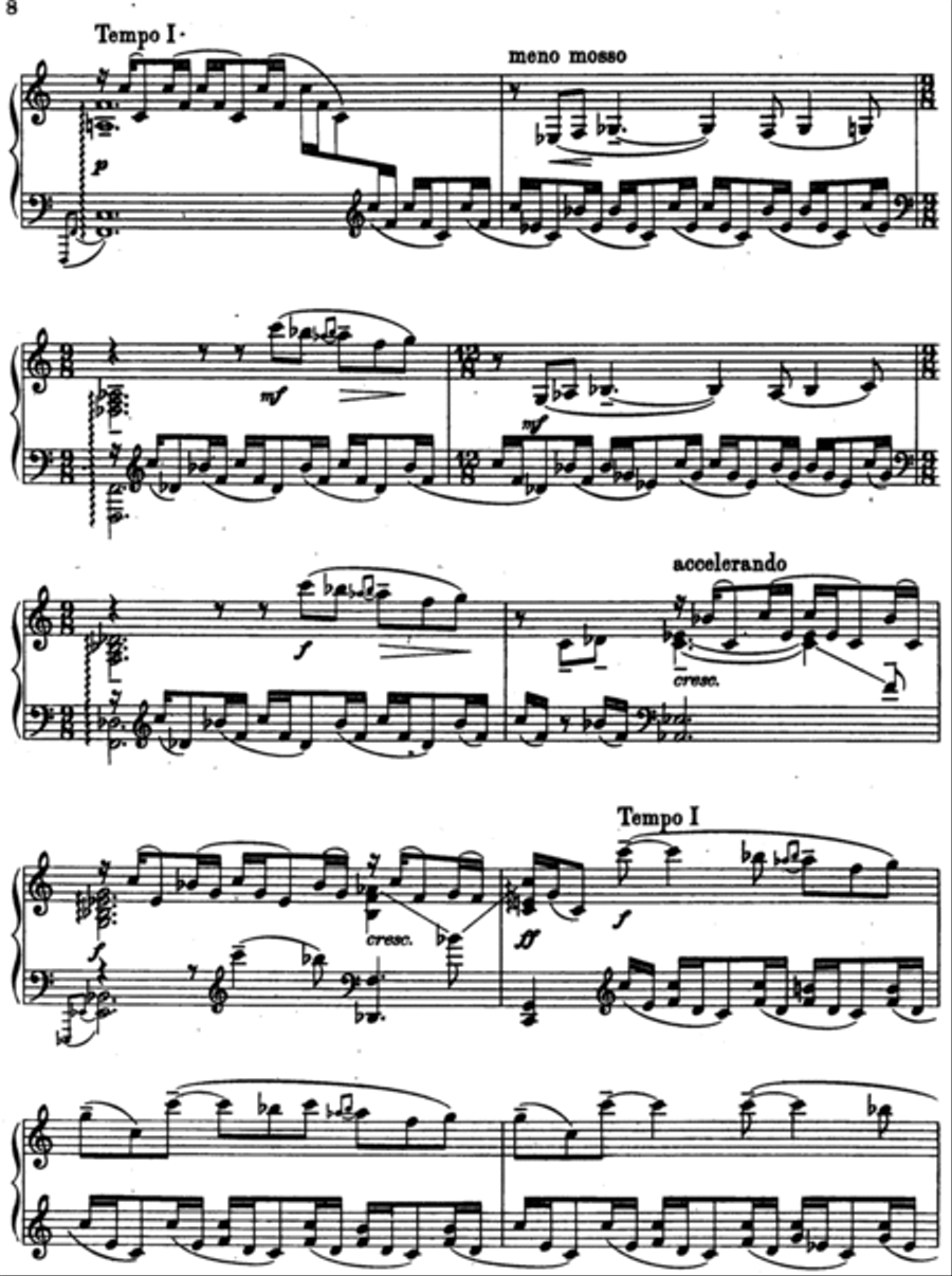 S. RACHMANINOFF ETUDE TABLEAUX № 6 