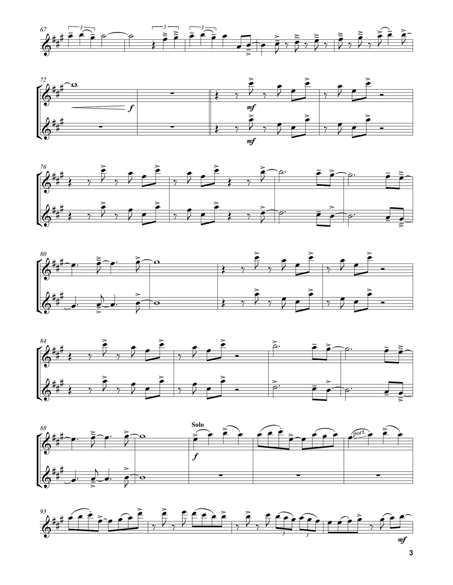 Crazy For Christmas (feat. Bonnie McKee) String Duet scores gallery preview page 3