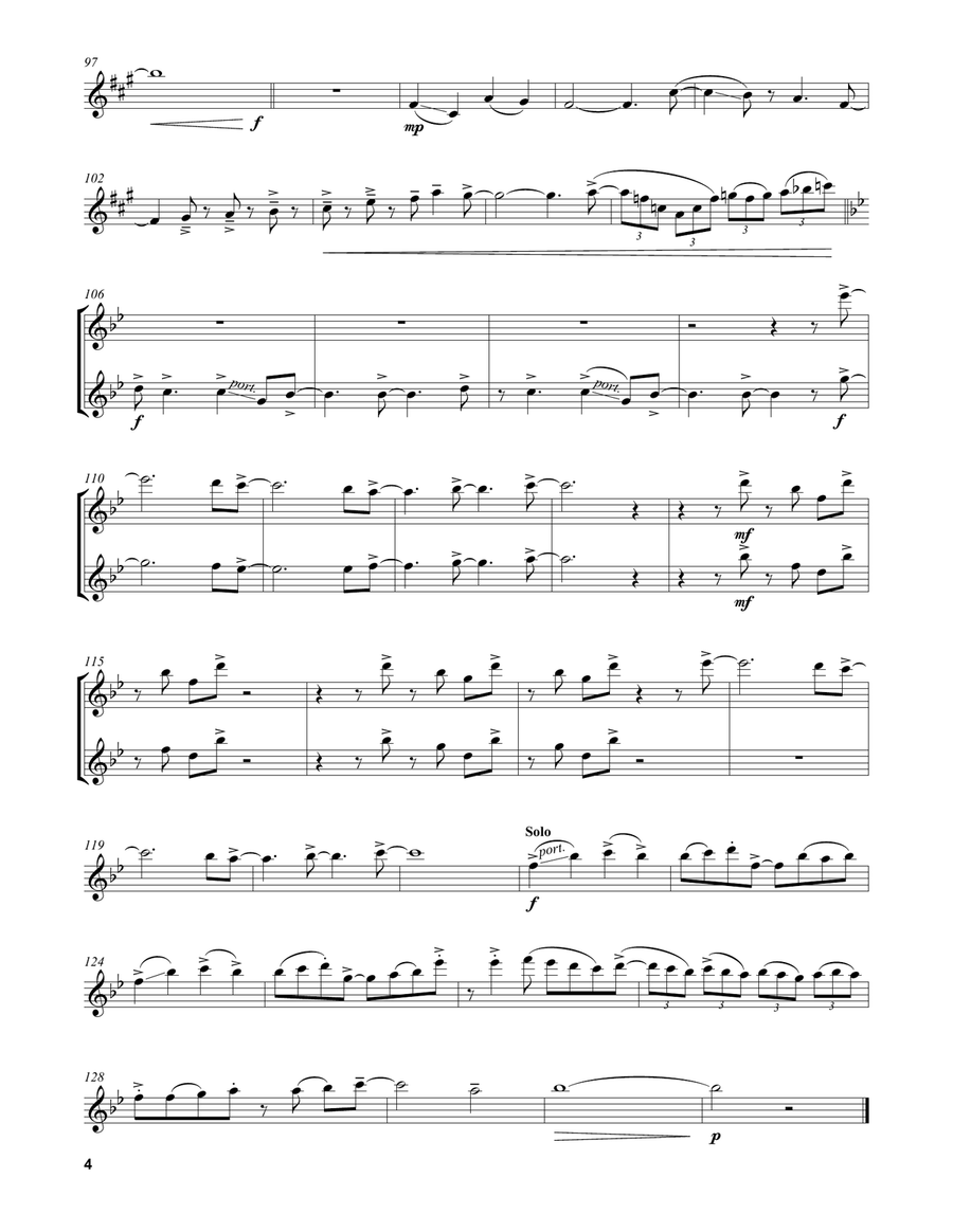 Crazy For Christmas (feat. Bonnie McKee) String Duet scores gallery preview page 4