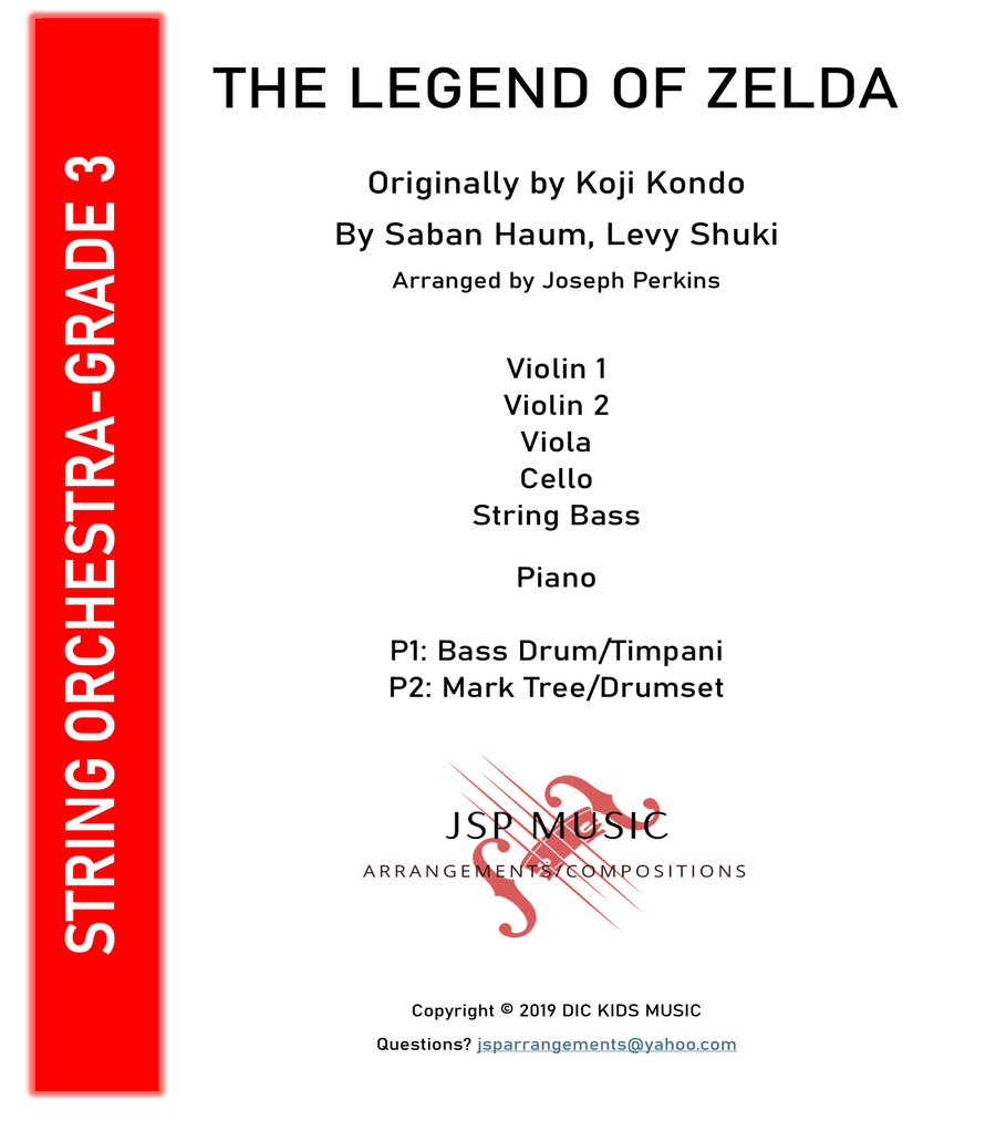 The Legend Of Zelda String Orchestra scores gallery preview page 1